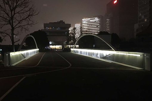 El Panel de luz del puente